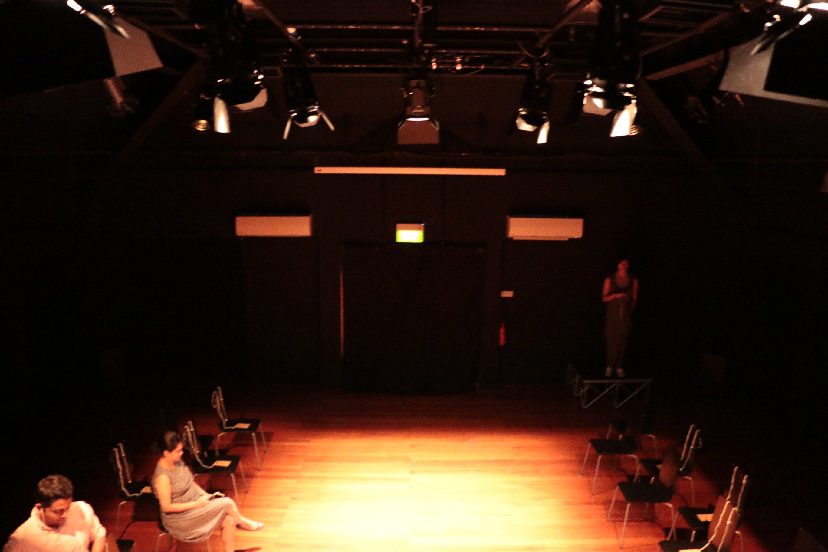 Photograph of the audio installation for The Vault: Distilling The Dance.