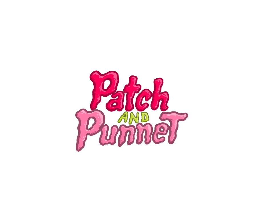 The Patch and Punnet logo in red and pink.