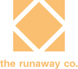 Logo for The Runaway Company.