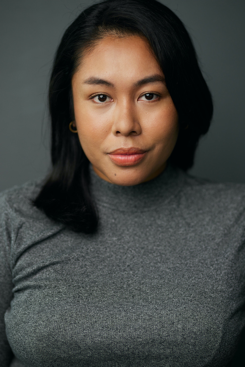 Headshot of Shafiqhah Efandi in a grey shirt, looking into the camera.