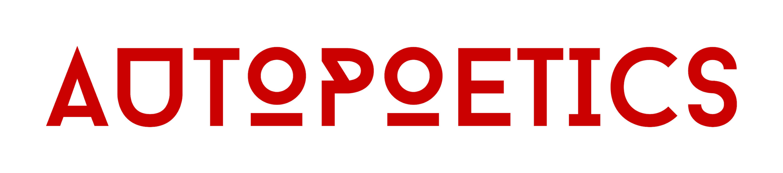 The logo is red and reads 'AUTOPOETICS'.